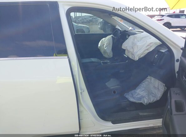5N1DR3AA4RC269853 2024 NISSAN PATHFINDER White Вид салону спереду