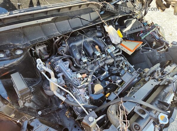 5N1DR3AA5SC237855 2025 NISSAN PATHFINDER Black Vista del compartimento del motor