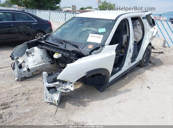 5N1DR3AC0NC239017 2022 NISSAN PATHFINDER White წინა მარცხენა ხედი სამი მეოთხედიდან