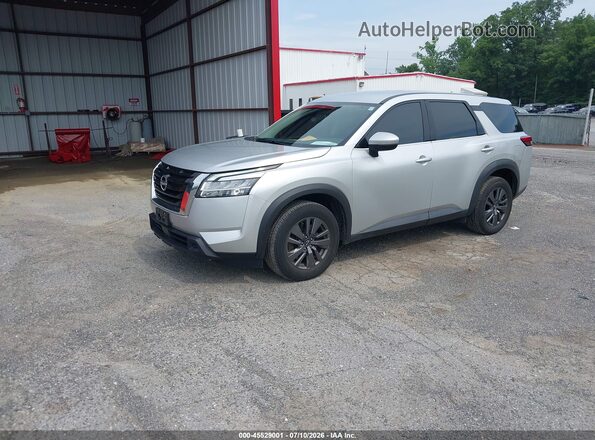 5N1DR3AC1NC254237 2022 NISSAN PATHFINDER Black Առջևի ձախ երեք քառորդ տեսարան