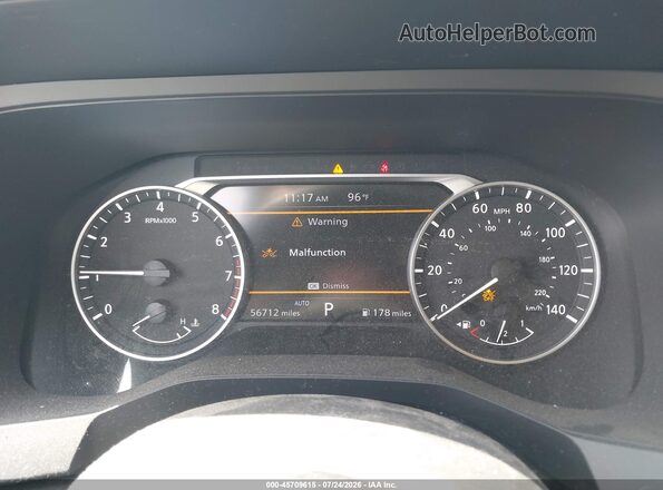 5N1DR3AC1PC222634 2023 NISSAN PATHFINDER Gray უკანა სავარძლების ხედი
