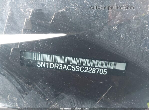 5N1DR3AC5SC228705 2025 NISSAN PATHFINDER Gray Вид підкапотного простору