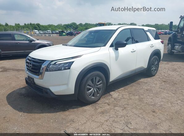 5N1DR3AC8PC257607 2023 NISSAN PATHFINDER White Առջևի ձախ երեք քառորդ տեսարան