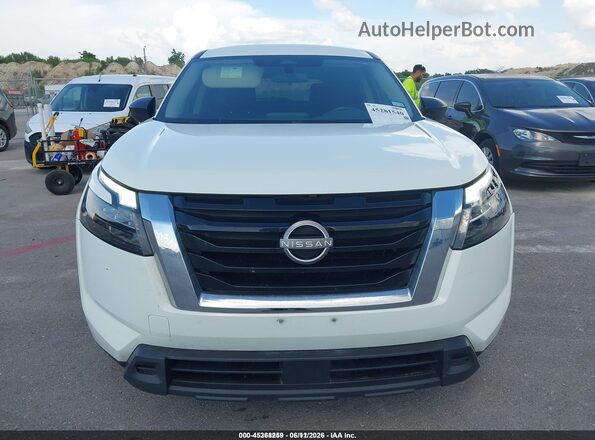 5N1DR3ACXPC258595 2023 NISSAN PATHFINDER White Instrument cluster view