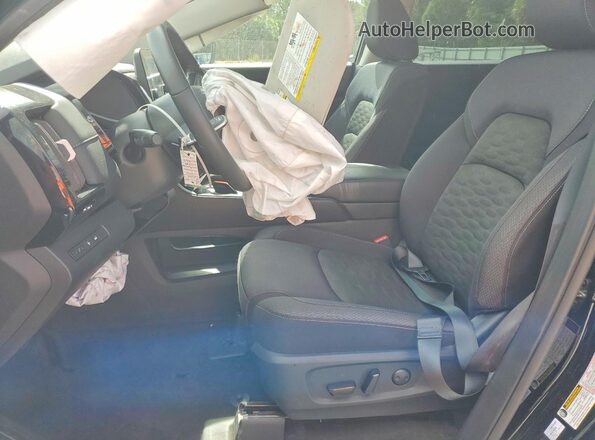 5N1DR3BA0SC313089 2025 NISSAN PATHFINDER Black Front interior view