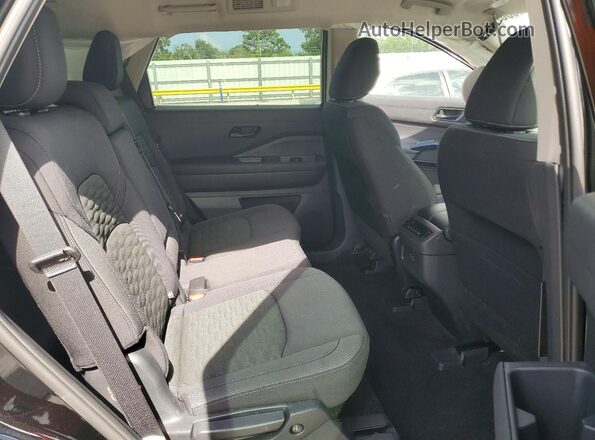 5N1DR3BA0SC313089 2025 NISSAN PATHFINDER Black Rear interior view