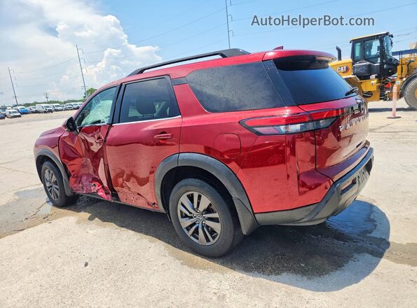 5N1DR3BA1NC212633 2022 NISSAN PATHFINDER Red Trasero izquierdo