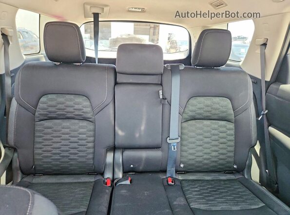 5N1DR3BA1NC212633 2022 NISSAN PATHFINDER Red Vista de los asientos traseros