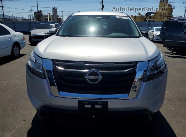 5N1DR3BA2NC228338 2022 NISSAN PATHFINDER Silver Front view