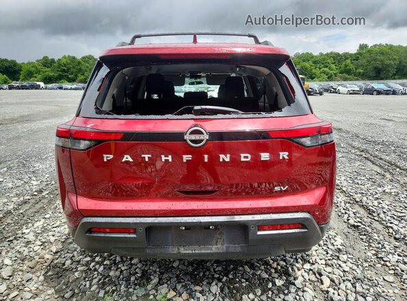 5N1DR3BA2RC202067 2024 NISSAN PATHFINDER Red Vista trasera