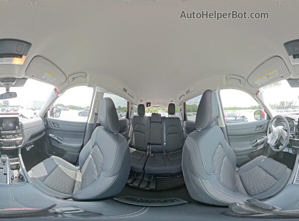 5N1DR3BA2RC202067 2024 NISSAN PATHFINDER Red Vista interior de 360 grados