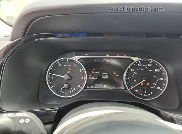5N1DR3BA3SC248416 2025 NISSAN PATHFINDER Gray ხელსაწყოთა პანელის ხედი