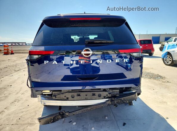 5N1DR3BA3SC285823 2025 NISSAN PATHFINDER Blue Հետևի տեսք
