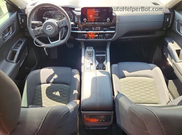 5N1DR3BA3SC285823 2025 NISSAN PATHFINDER Blue Առջևի վահանակի տեսք