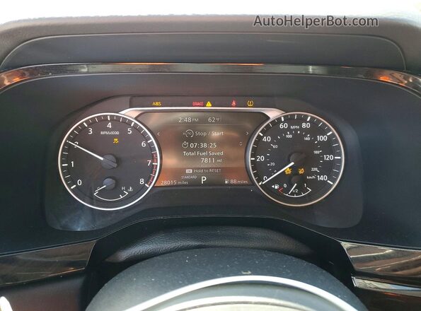 5N1DR3BA6RC285745 2024 NISSAN PATHFINDER Black Вид щитка приладів