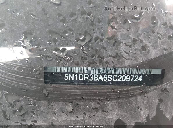 5N1DR3BA6SC209724 2025 NISSAN PATHFINDER Black Շարժիչի բաժամունքի տեսք