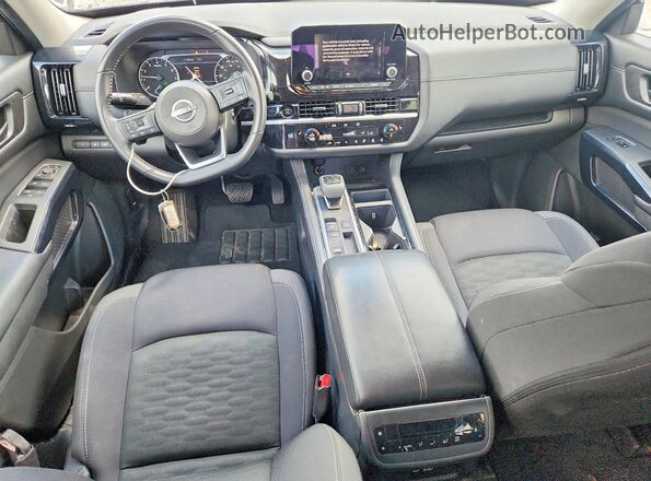 5N1DR3BA6SC228029 2025 NISSAN PATHFINDER Black Widok deski rozdzielczej