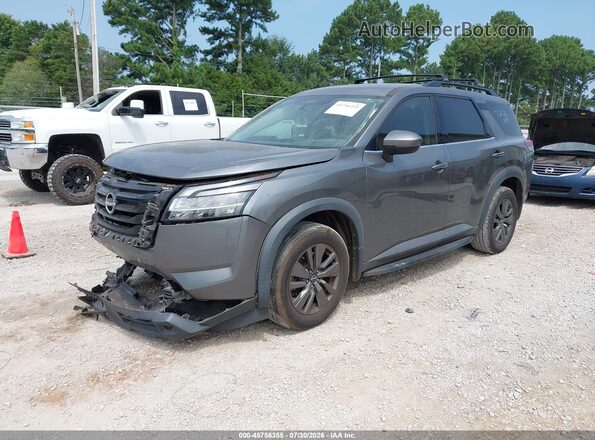5N1DR3BA7NC219781 2022 NISSAN PATHFINDER Gray Vista tres cuartos delantera izquierda