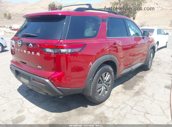 5N1DR3BA7RC253063 2024 NISSAN PATHFINDER Red Հետևի աջ