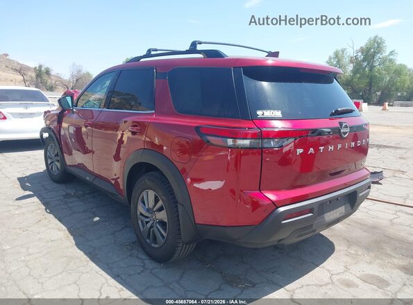 5N1DR3BA7RC253063 2024 NISSAN PATHFINDER Red Հետևի ձախ