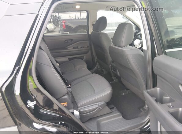 5N1DR3BA8RC308801 2024 NISSAN PATHFINDER Black VIN კოდის სტიკერის ხედი