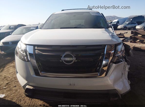 5N1DR3BA8SC304947 2025 NISSAN PATHFINDER White ხელსაწყოთა პანელის ხედი