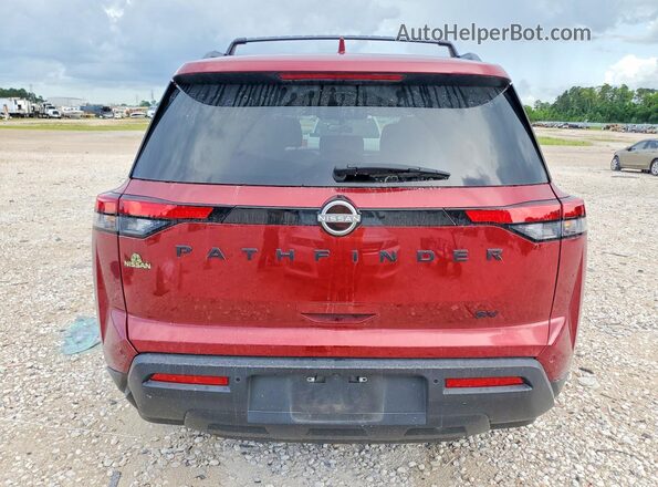 5N1DR3BA9RC315711 2024 NISSAN PATHFINDER Red უკანა ხედი