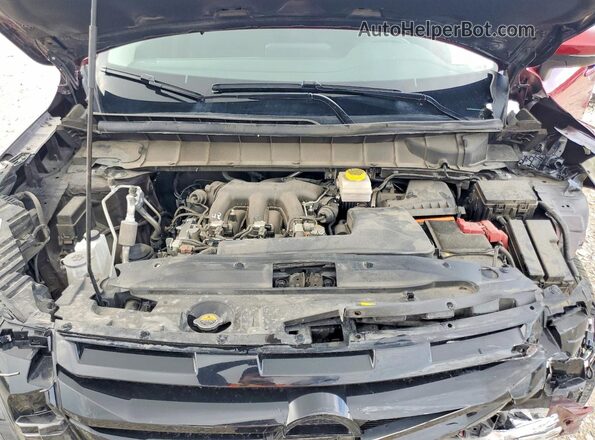 5N1DR3BA9RC315711 2024 NISSAN PATHFINDER Red ძრავის განყოფილების ხედი