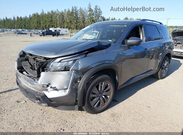 5N1DR3BAXRC277048 2024 NISSAN PATHFINDER Серый Передняя левая четверть
