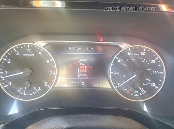 5N1DR3BAXSC224162 2025 NISSAN PATHFINDER Black Widok zestawu wskaźników