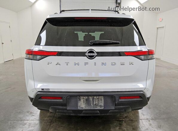 5N1DR3BAXSC302097 2025 NISSAN PATHFINDER Белый Вид сзади