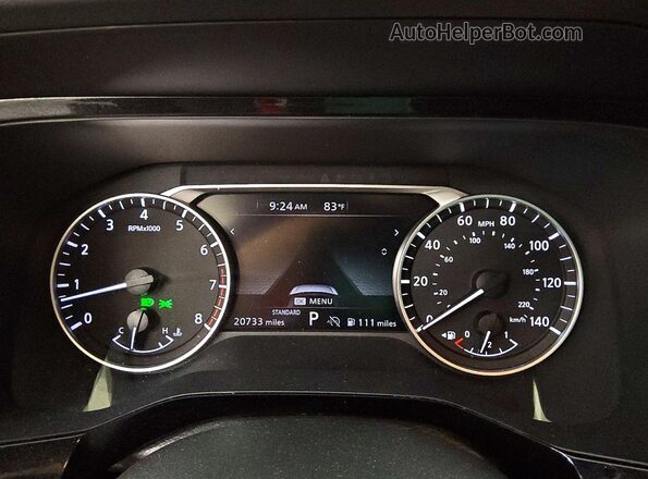 5N1DR3BAXSC302097 2025 NISSAN PATHFINDER Белый Вид щитка приборов