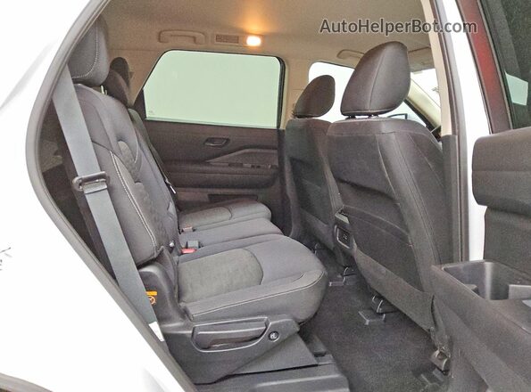 5N1DR3BAXSC302097 2025 NISSAN PATHFINDER Белый Вид задней части салона