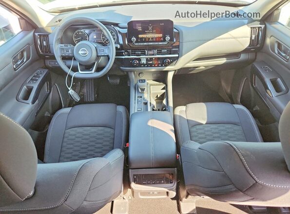 5N1DR3BB0SC313618 2025 NISSAN PATHFINDER White წინა პანელის ხედი