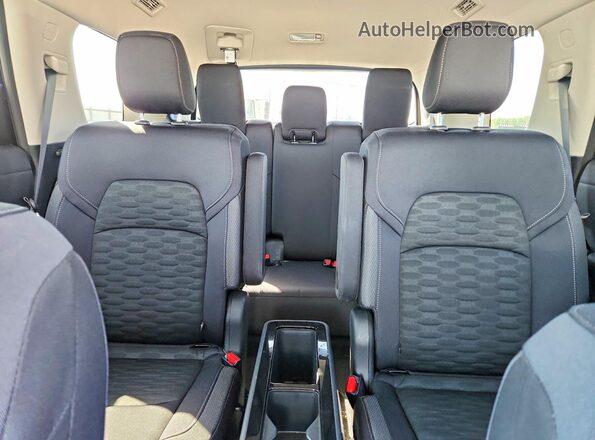 5N1DR3BB0SC313618 2025 NISSAN PATHFINDER White უკანა სავარძლების ხედი