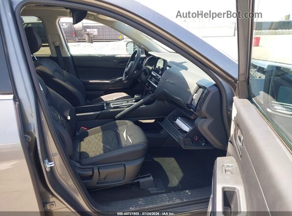 5N1DR3BBXSC317725 2025 NISSAN PATHFINDER Gray Вид салону спереду