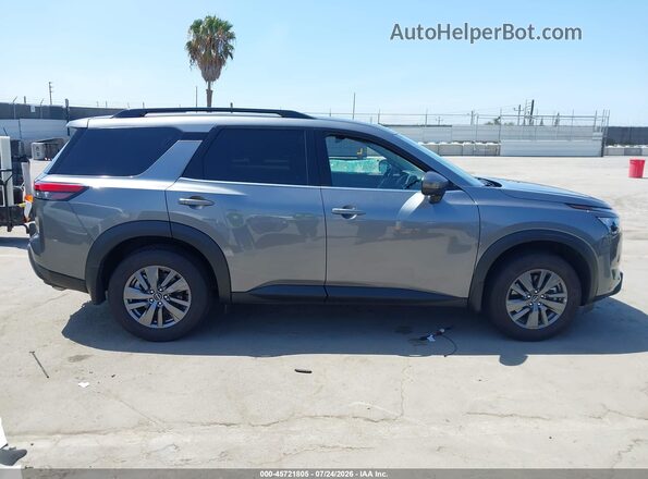 5N1DR3BBXSC317725 2025 NISSAN PATHFINDER Gray Вид задньої частини салону