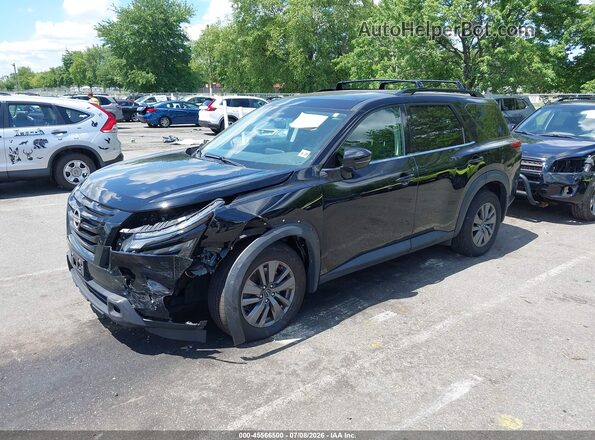 5N1DR3BC0RC284172 2024 NISSAN PATHFINDER Черный Передняя левая четверть