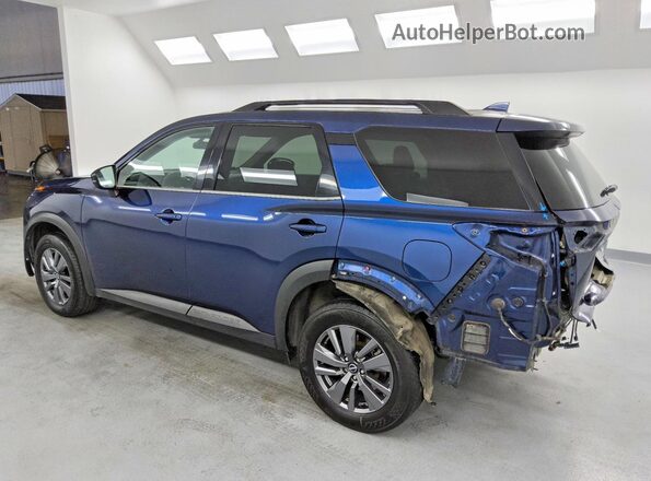 5N1DR3BC0SC205900 2025 NISSAN PATHFINDER Blue Задня ліва чверть