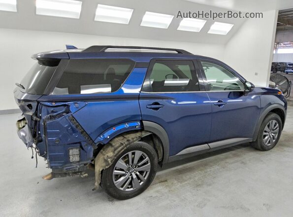 5N1DR3BC0SC205900 2025 NISSAN PATHFINDER Blue Задня права чверть