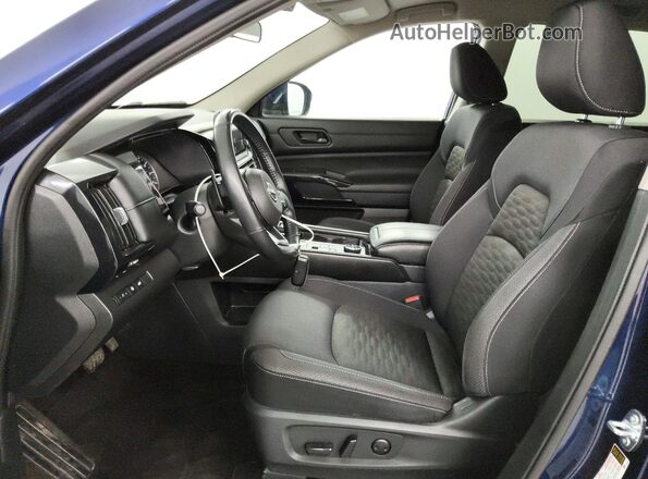 5N1DR3BC0SC205900 2025 NISSAN PATHFINDER Blue Вид салону спереду