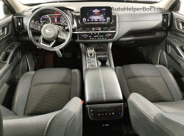 5N1DR3BC0SC205900 2025 NISSAN PATHFINDER Blue Вид панелі приладів