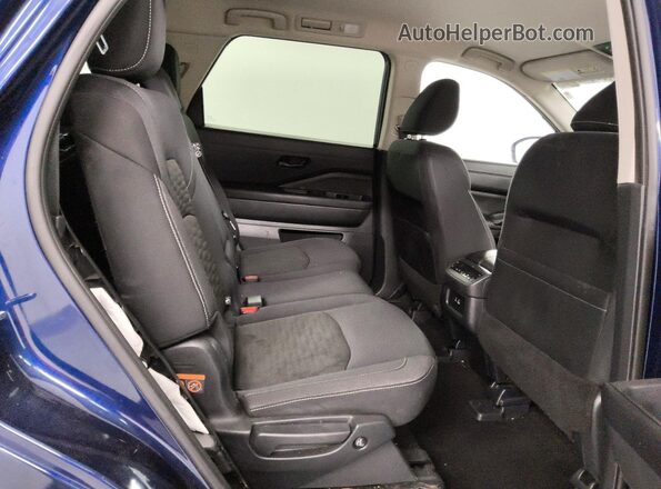 5N1DR3BC0SC205900 2025 NISSAN PATHFINDER Blue Вид задньої частини салону
