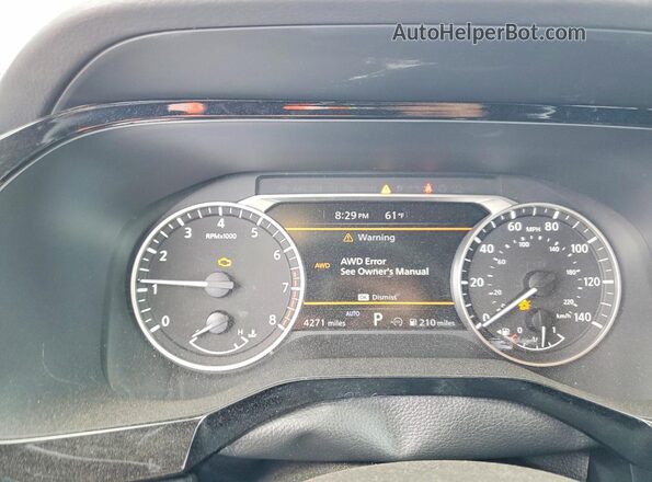 5N1DR3BC0SC317046 2025 NISSAN PATHFINDER Gray Vista del cuadro de instrumentos