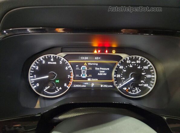 5N1DR3BC1SC276393 2025 NISSAN PATHFINDER Blue Вид щитка приладів