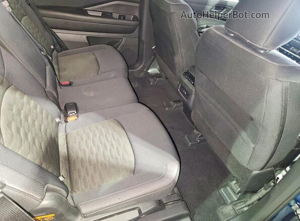 5N1DR3BC1SC276393 2025 NISSAN PATHFINDER Blue Вид задньої частини салону