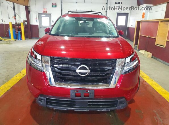 5N1DR3BC2NC211850 2022 NISSAN PATHFINDER Red Вид спереду