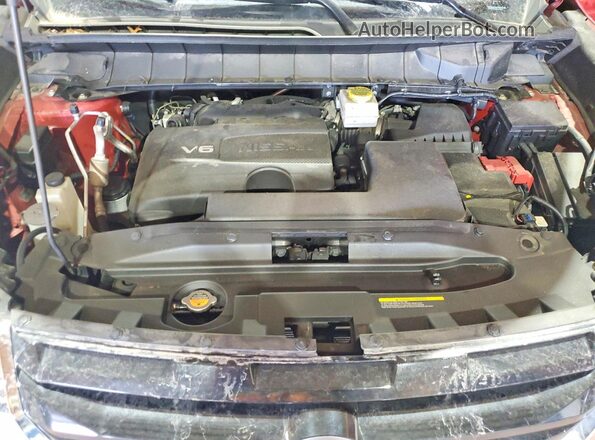 5N1DR3BC2NC211850 2022 NISSAN PATHFINDER Red Вид підкапотного простору