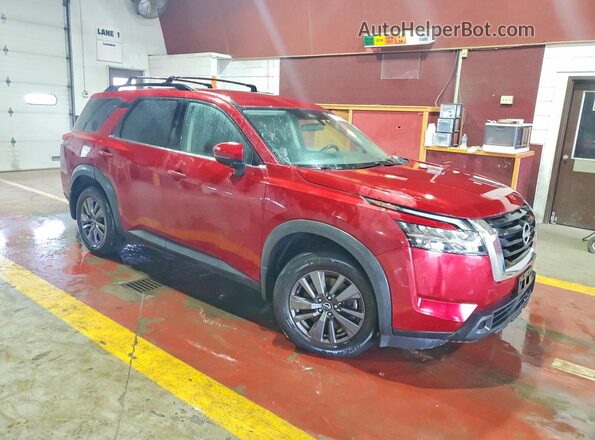 5N1DR3BC2NC211850 2022 NISSAN PATHFINDER Red Передня права чверть