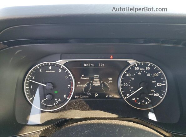 5N1DR3BC2SC271283 2025 NISSAN PATHFINDER Black Սարքավորումների վահանակի տեսք